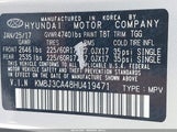 Hyundai Tucson Se KM8J3CA48HU419471 снимка