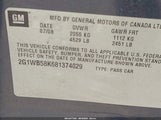 Chevrolet Impala Ls 2G1WB58K681374029 снимка
