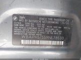 BMW 328I WBAPH57559NL78530 снимка