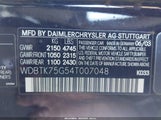 Mercedes-Benz Clk 500 WDBTK75G54T007048 снимка