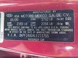 Kia Forte Lxs 3KPF24AD4LE213705 снимка