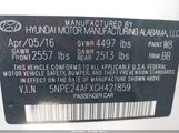 Hyundai Sonata Se 5NPE24AFXGH421859 снимка