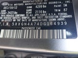 Kia Optima Ex 5XXGN4A74DG164939 снимка