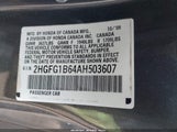 Honda Civic Lx 2HGFG1B64AH503607 снимка