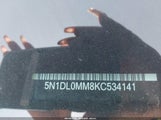 Infiniti Qx60 Pure 5N1DL0MM8KC534141 снимка