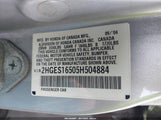 Honda Civic Lx 2HGES16505H504884 снимка