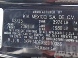 Kia K4 Lxs 3KPFT4DE3SE110386 снимка