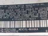 Toyota Camry Solara Sle 4T1FA38P37U118231 снимка