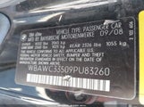 BMW 328I xDrive WBAWC33509PU83260 снимка