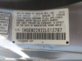 Honda Civic Ex 1HGEM22922L013787 снимка