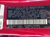 Toyota Camry Xse 4T1DAACK8SU085954 снимка