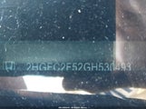 Honda Civic Lx 2HGFC2F52GH530493 снимка