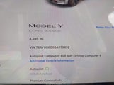 Tesla Model Y Long Range Dual Motor All-Wheel Drive 7SAYGDED6SA373632 fotografie