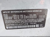 BMW X3 xDrive30I 5UXTR9C52JLD71418 снимка