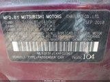 Mitsubishi Mirage G4 Es ML32F3FJ1KHF01367 снимка
