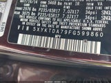 Kia Sorento Lx V6 5XYKTDA79FG599860 photo