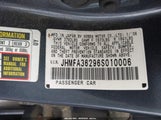 Honda Civic Hybrid JHMFA36296S010006 снимка