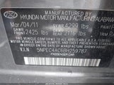 Hyundai Sonata Se 5NPEC4AC6BH259787 fotografie