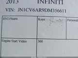 Infiniti G37X JN1CV6AR9DM356611 снимка
