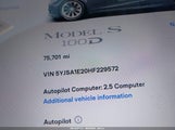 Tesla Model S 100D/60D/75D/90D/P100D 5YJSA1E20HF229572 снимка