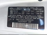 Hyundai Veloster Base W/Black KMHTC6AD2CU069029 снимка
