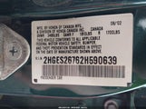 Honda Civic Ex 2HGES26762H590639 снимка