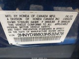 Acura Mdx 2HNYD18603H532476 снимка