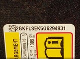 GMC Terrain Sle-1 2GKFLSEK5G6294931 снимка