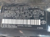 Toyota Camry Xle V6 4T1BK46K47U037277 fotografie