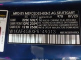 Mercedes-Benz C 300 Sedan W1KAF4GBXPR149013 fotografie