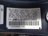 Honda Civic Hybrid JHMFA36268S023900 снимка