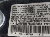 Honda Accord Crosstour Ex-L 5J6TF2H57BL002881 снимка