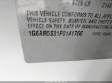 Cadillac Cts Luxury 1G6AR5S31F0141766 снимка