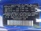 Hyundai Veloster Base W/Black KMHTC6AD1DU106136 снимка