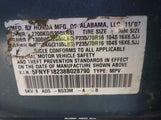 Honda Pilot Vp 5FNYF18238B028790 снимка