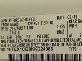 Ford F-150 Xl 1FTEX1CB8KKD24986 снимка