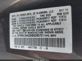 Honda Odyssey Ex-L 5FNRL5H62BB039570 снимка