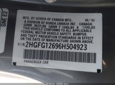 Honda Civic Lx 2HGFG12696H504923 снимка