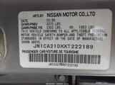 Nissan Maxima Gle/Gxe/Se/Se-L JN1CA21DXXT222189 fotografie