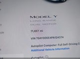 Tesla Model Y Awd/Long Range Dual Motor All-Wheel Drive 7SAYGDEE4PA124374 снимка