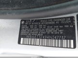 BMW 325I WBAET37494NJ47737 снимка