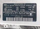 Kia Optima Lx 5XXGM4A78EG316421 снимка