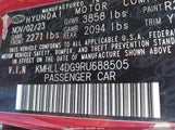 Hyundai Elantra Se KMHLL4DG9RU688505 снимка