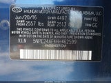 Hyundai Sonata 5NPE24AF4HH462599 снимка
