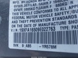 Honda Civic Lx 19XFA16509E022763 снимка