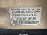 Honda Accord 2.3 Se 1HGCG5676YA109869 fotografie
