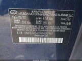 Hyundai Sonata Sel 5NPEF4JA3MH092961 снимка