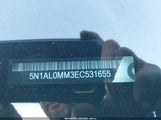 Infiniti Qx60 5N1AL0MM3EC531655 снимка