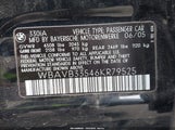 BMW 330I WBAVB33546KR79525 снимка