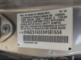 Honda Civic Lx 2HGES16555H581654 снимка